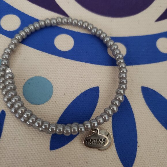 Alex and Ani Beaded Wrap Bangle Vintage 66      49 - Picture 2 of 3